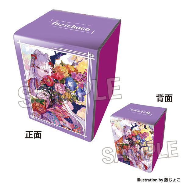 『工画堂スタジオイラストレーターセレクション』イラスト合皮製デッキケースNT 藤ちょこ 四季織りの着物